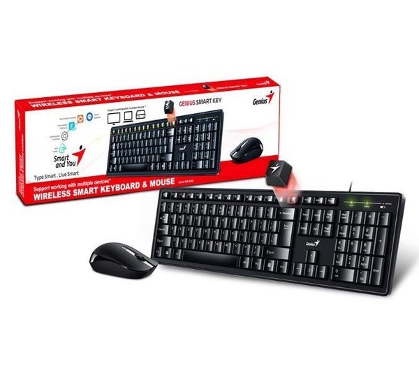 

Комплект Genius Smart KM-8200 WL Black Ukr (31340003410)