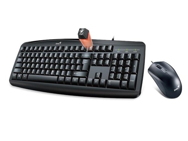 Комплект Genius Smart KM-200 Black Ukr (31330003410)