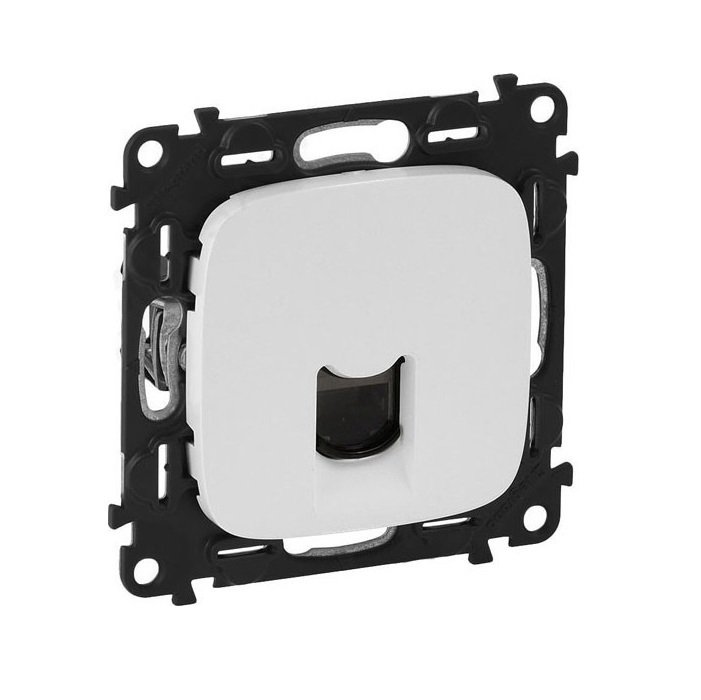 Розетка RJ45 Кат.5е UTP Valena ALLURE Legrand, Белый фото 1