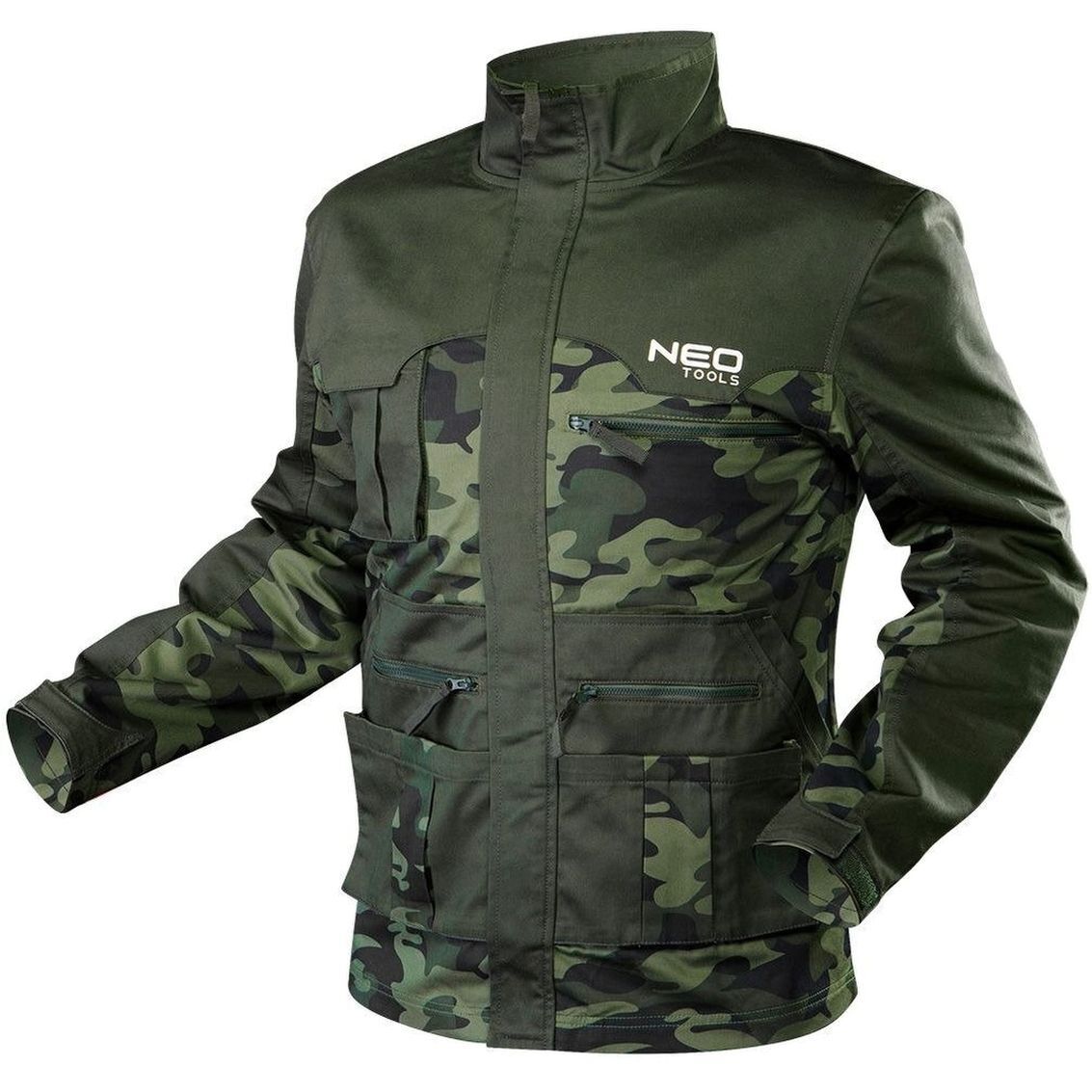 Робоча куртка Neo Tools CAMO, розмір S/48 (81-211-S)фото