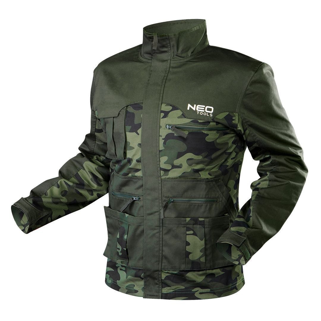 Рабочая куртка Neo Tools CAMO, размер M/50 (81-211-M) фото 