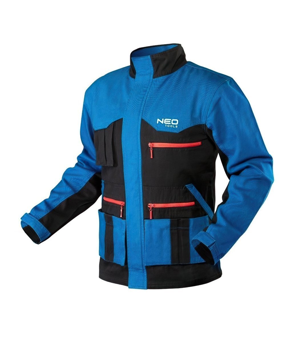 Рабочая куртка синяя Neo Tools HD+, размер L (81-215-L) фото 