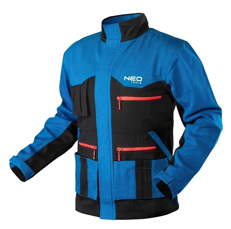 Рабочая куртка синяя Neo Tools HD+, размер XXL (81-215-XXL) фото 