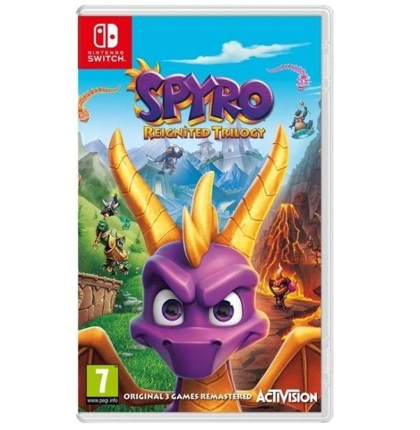 Гра Spyro Reignited Trilogy (Nintendo Switch, Англійська мова)фото