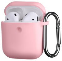 Чохол 2Е для Apple AirPods Pure Color Silicone (3mm) Light pink (2E-AIR-PODS-IBPCS-3-LPK)