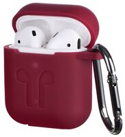 Чохол 2Е для Apple AirPods Pure Color Silicone (3mm) Imprint Marsala (2E-AIR-PODS-IBPCSI-3-M)