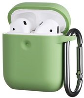 Чехол 2Е для Apple AirPods Pure Color Silicone (3mm) Light green (2E-AIR-PODS-IBPCS-3-LGR)