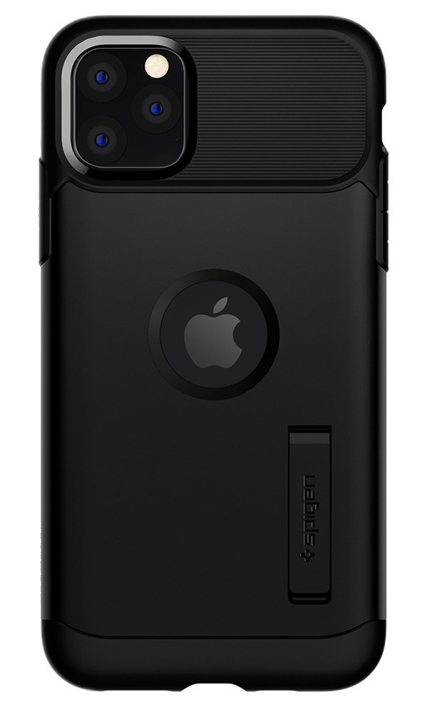 Чeхол Spigen для iPhone 11 Pro Max Slim Armor Black фото 
