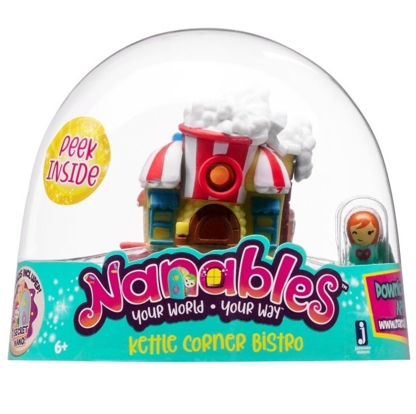  Ігрова фігурка Nanables Small House Місто солодощів Бістро&quot; Попкорн&quot; фото
