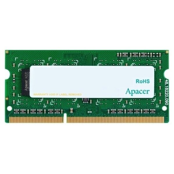 Акція на Память для ноутбука APACER DDR3 1600 4GB 1.35V (DV.04G2K.KAM) від MOYO