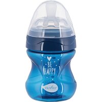  Пляшка для годування Nuvita NV6012 Mimic Cool 150мл 0м+Антиколікова, темно-синя (NV6012NIGHTBLUE) 