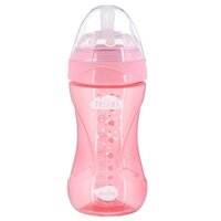 Пляшечка для годування Nuvita NV6032 Mimic Cool 250мл 3м+ Антиколікова, рожева (NV6032PINK)