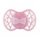 Пустышка ортодонтическая Nuvita NV7064 Air55 Cool 0m+ "BE HAPPY" цвета "розовый кварц" (NV7064RQ)