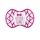 Пустушка ортодонтична Nuvita NV7084 Air55 Cool 6m +" LITTLE GIRL" яскраво-рожева (NV7084SI)