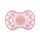 Пустышка ортодонтическая Nuvita NV7084 Air55 Cool 6m+ "бант" светящаяся в темноте, розовая (NV7084GF)
