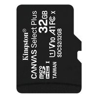 Карта памяти Kingston microSDHC 32GB C10 UHS-I R100MB/s (SDCS2/32GBSP)