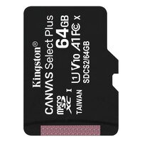 Карта пам`яті Kingston microSDXC 64GB C10 UHS-I R100MB/s (SDCS2/64GBSP)