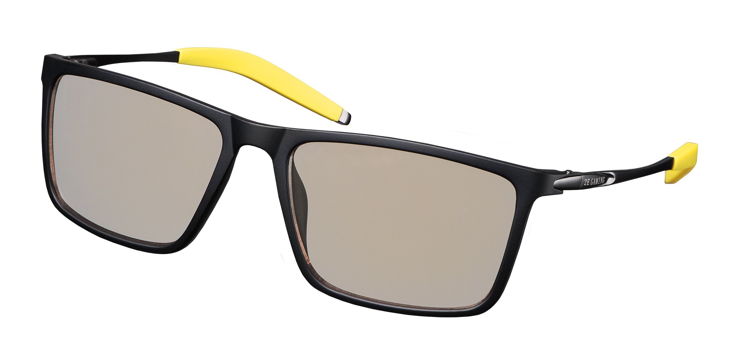  Захисні окуляри 2 Е Gaming Anti-blue Glasses Black-Yellow (2E-GLS310BY) фото1