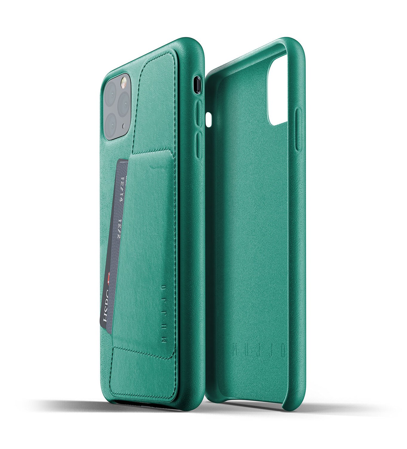 Чeхол MUJJO для iPhone 11 Pro Max Full Leather Wallet Alpine Green фото 