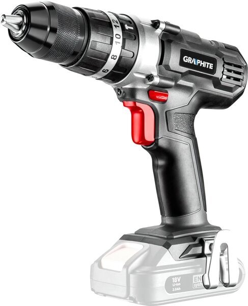 Аккумуляторный шуруповерт GRAPHITE 58G010 (без АКБ)
