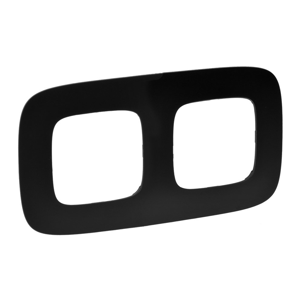 Рамка 2 пости Valena ALLURE Legrand, Чорнийфото1