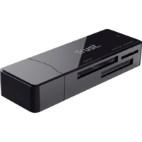 Кардридер Trust Nanga USB 2.0 Black
