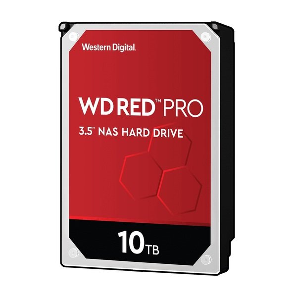 Акція на Жесткий диск внутренний WD 3.5" SATA 3.0 10TB 7200 256MB Red Pro NAS від MOYO