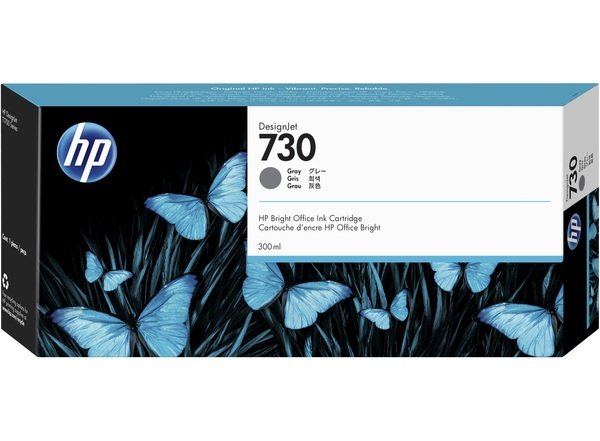 

Картридж струйный HP 730 Gray 300 ml (P2V72A)
