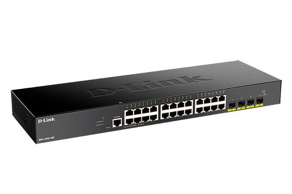 

Комутатор D-Link DGS-1250-28X 24x1G 4xSFP+ Smart