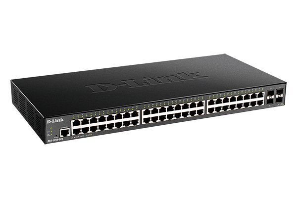 

Комутатор D-Link DGS-1250-52X 48x1GE 4xSFP+ Smart