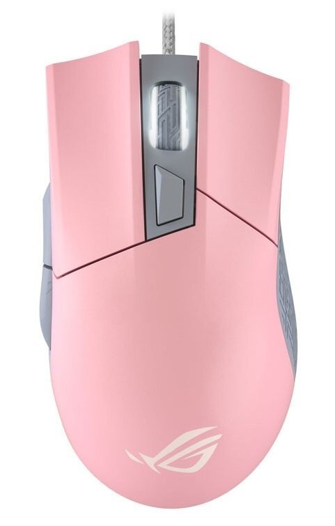 Игровая мышь ASUS ROG Gladius II Origin Pink (90MP00U3-B0UA01) фото 