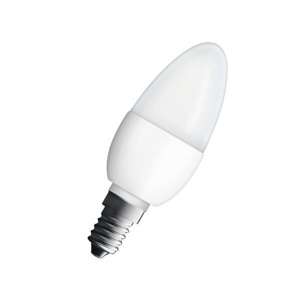 Лампа светодиодная OSRAM LED Value B40 свечка 5W 470Lm 4000K E14 фото 