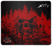  Ігрова поверхня Xtrfy XTP1 f0rest Large, Black-Red (XTP1-L4-FO-1) 