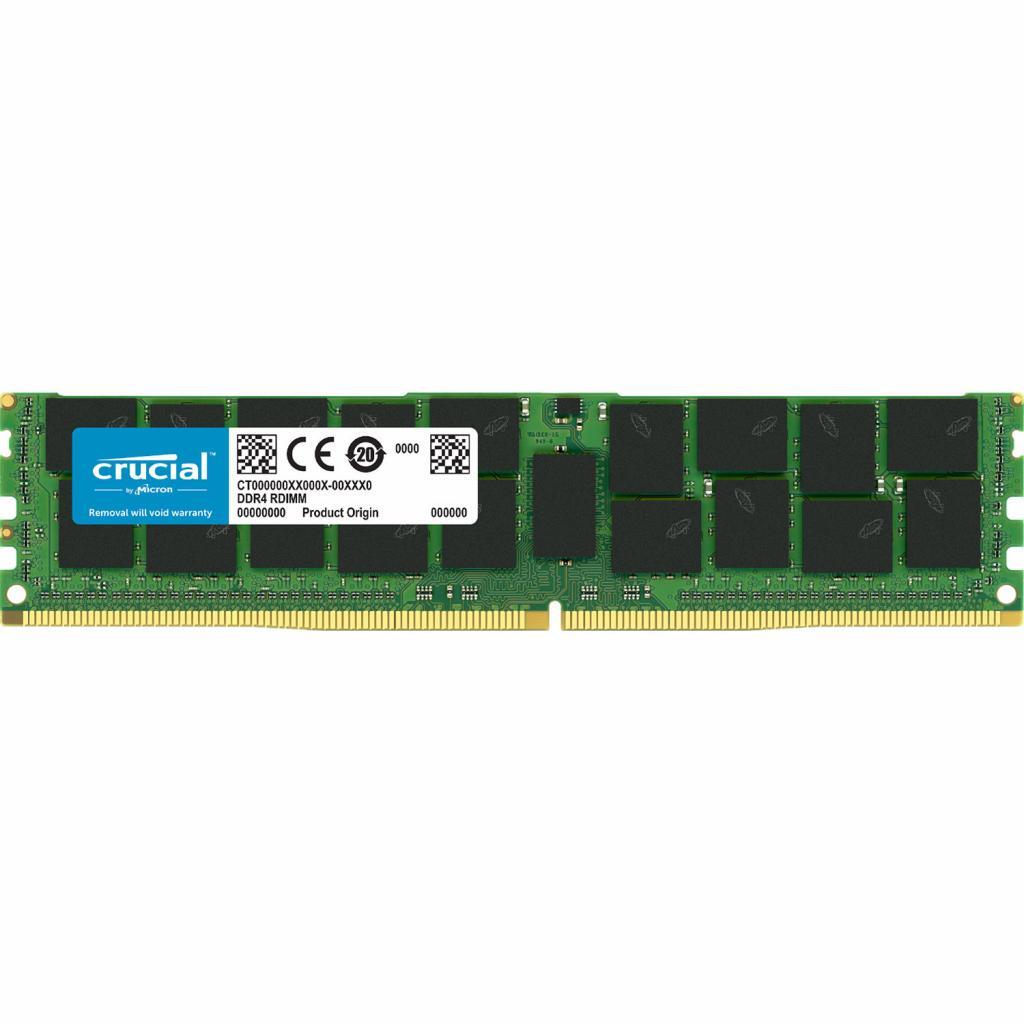  Пам'ять до сервера Micron Crucial DDR4 2933 32GB ECC REG RDIMM (MTA18ASF4G72PDZ-2G9B2) фото1