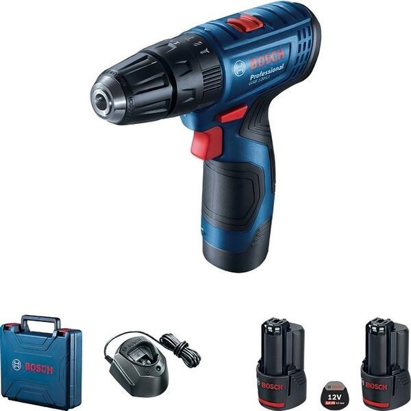 Акція на Аккумуляторная дрель-шуруповерт ударный Bosch GSB 120-Li (06019G8100) від MOYO