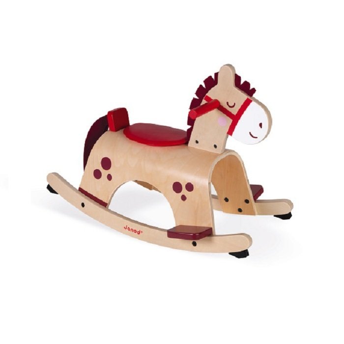 Детское кресло-качалка Janod Пони J08023 фото 