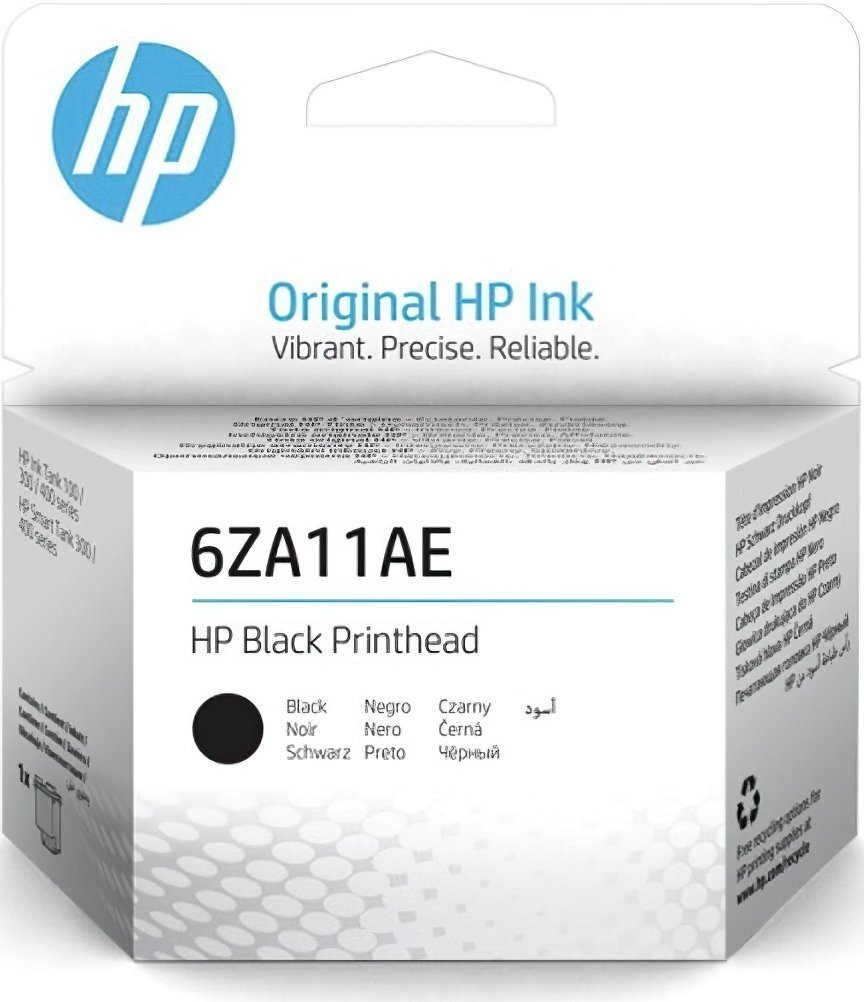 Друкуюча головка HP Ink Tank 115/315/319/410/415/419 Black (6ZA11AE)фото