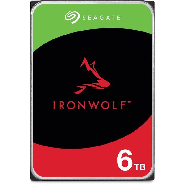 Акція на Жесткий диск внутренний Seagate 3.5" SATA 3.0 6TB 5400 256MB IronWolf (ST6000VN001) від MOYO