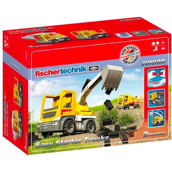 

Конструктор fisсhertechnik Junior Easy Starter Грузовики FT-554194