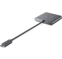 Перехідник Dell USB-C до HDMI DisplayPort with Power Delivery (470-AEGY)