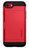 Чехол Spigen для iPhone SE 2020/8/7 Slim Armor CS Red