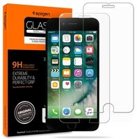 Скло Spigen для iPhone 8/7 Glas.tR Slim (2 pack) 