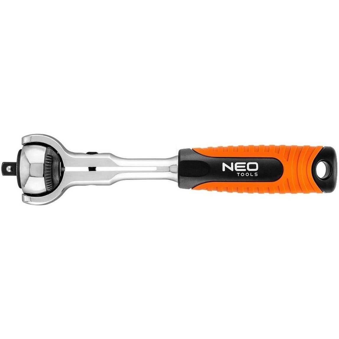 Ключ тріскоточний Neo Tools 1/4&quot;, 360°, 72 зубці (08-540)фото