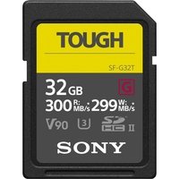 Карта пам`яті Sony SDHC 32GB C10 UHS-II U3 V90 R300/W299MB/s Tough (SF32TG)