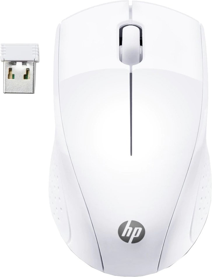 Мышь HP 220 Wireless Mouse Snow White (7KX12AA) фото 
