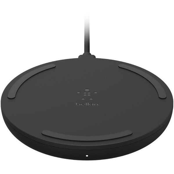 Акція на Беспроводное зарядное устройство Belkin Pad Wireless Charging Qi, 10W, no PSU, black від MOYO