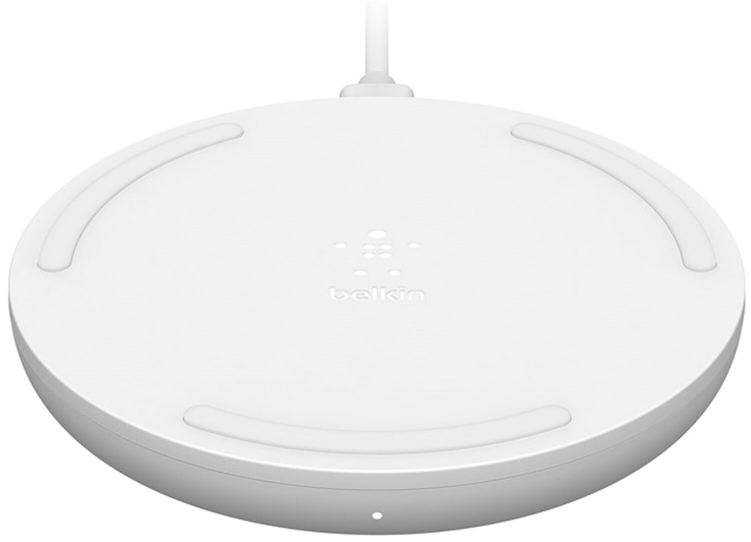 Беспроводное зарядное устройство Belkin Pad Wireless Charging Qi, 10W, white фото 
