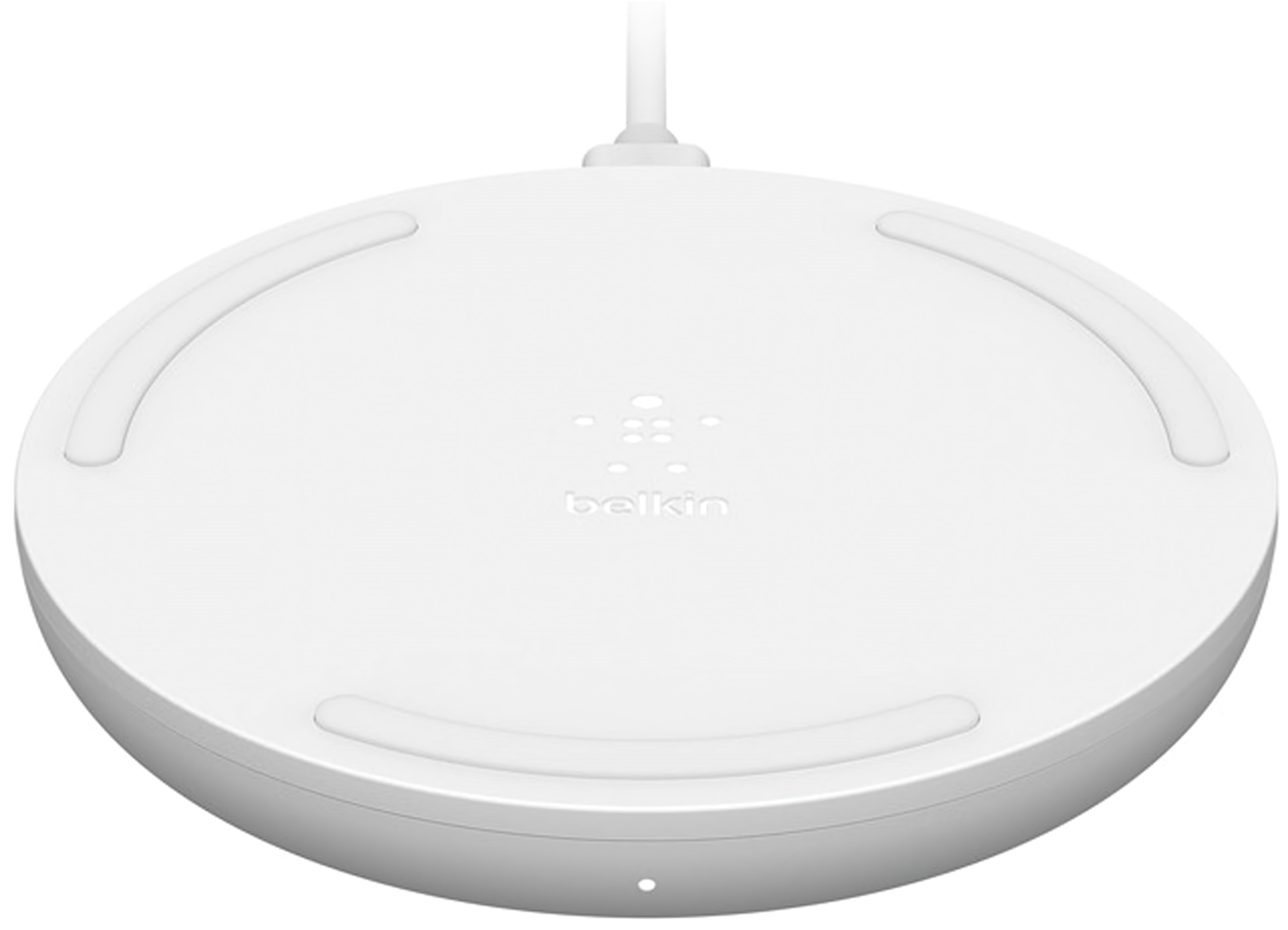 Беспроводное зарядное устройство Belkin Pad Wireless Charging Qi, 10W, white фото 1