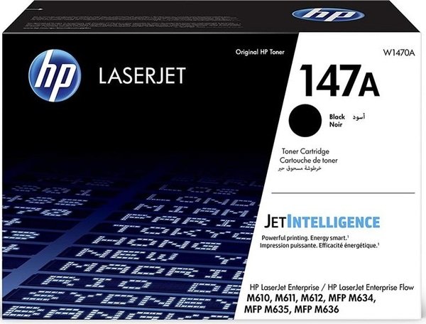 

Тонер-картридж HP 147A LaserJet MFP 611/612/635/636 Black