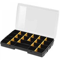 Ящик для инструментов (кассетницы) 21 х 11,5 х 3,5 см 17 отсеков